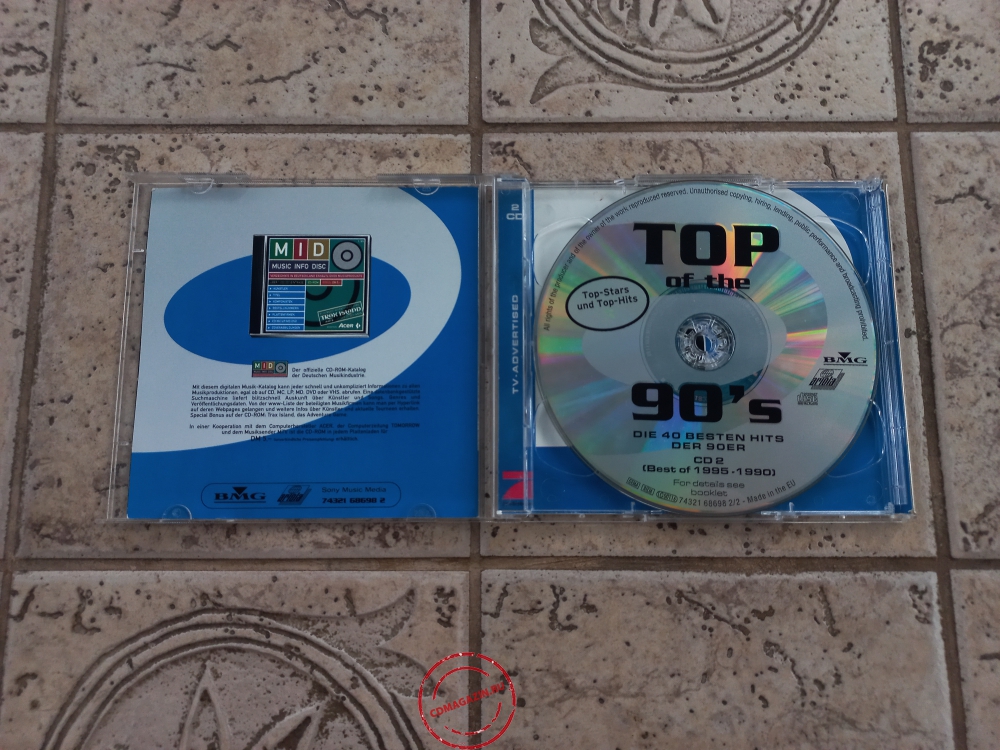 Audio CD: VA Top Of The 90's (1999) Die 40 Besten Hits Der Boer