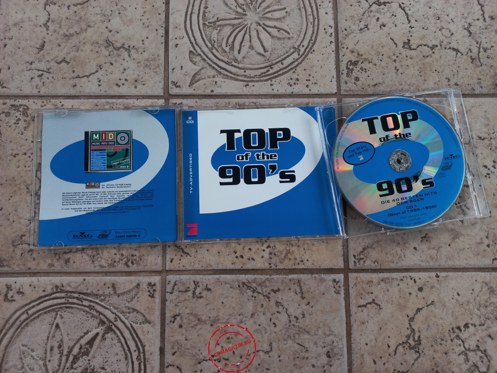 Audio CD: VA Top Of The 90's (1999) Die 40 Besten Hits Der Boer