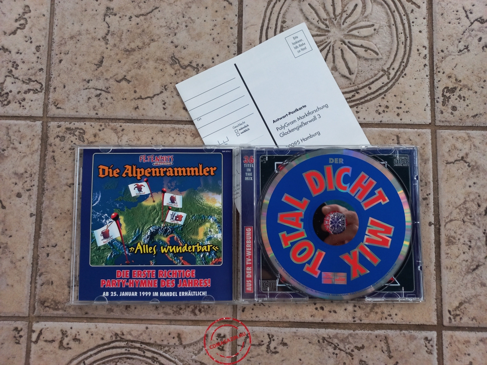 Audio CD: VA Der Total Dicht Mix (1998) Compilation