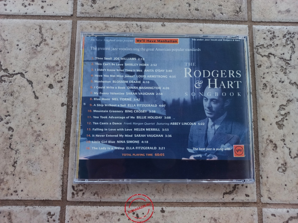 Audio CD: VA We'll Have Manhattan (1993) (The Rodgers & Hart Songbook)