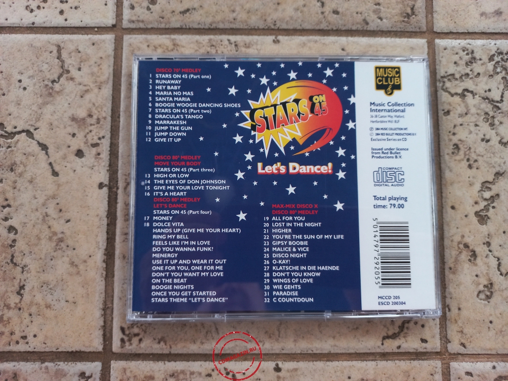Audio CD: VA Stars On 45 (2003) Let's Dance!