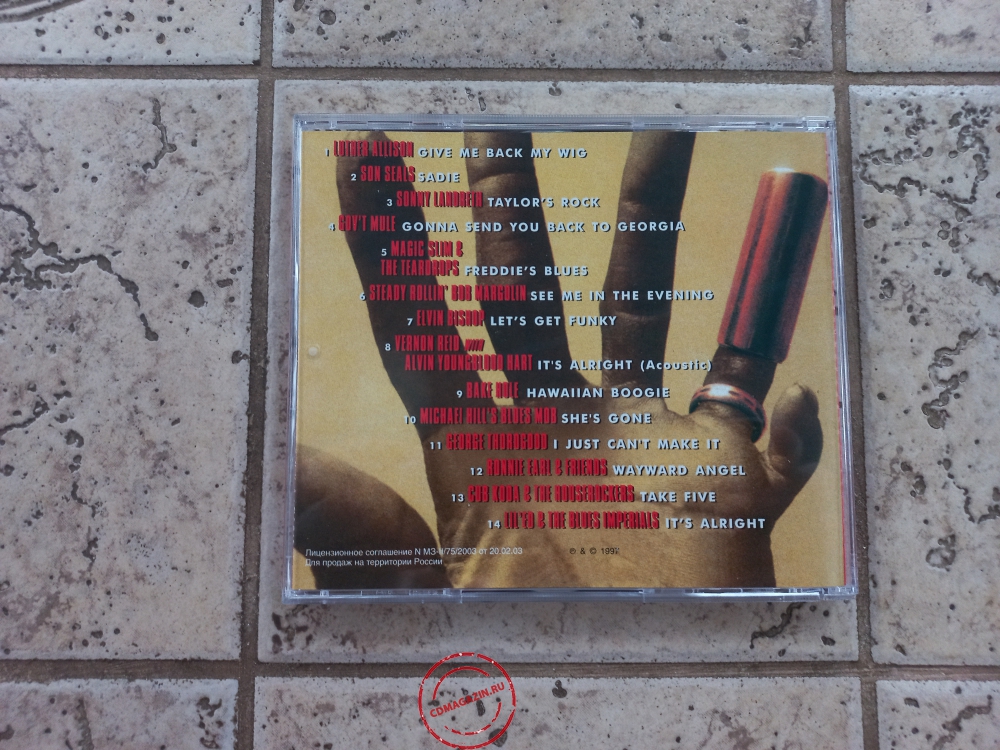 Audio CD: VA Hound Dog Taylor (1997) A Tribute