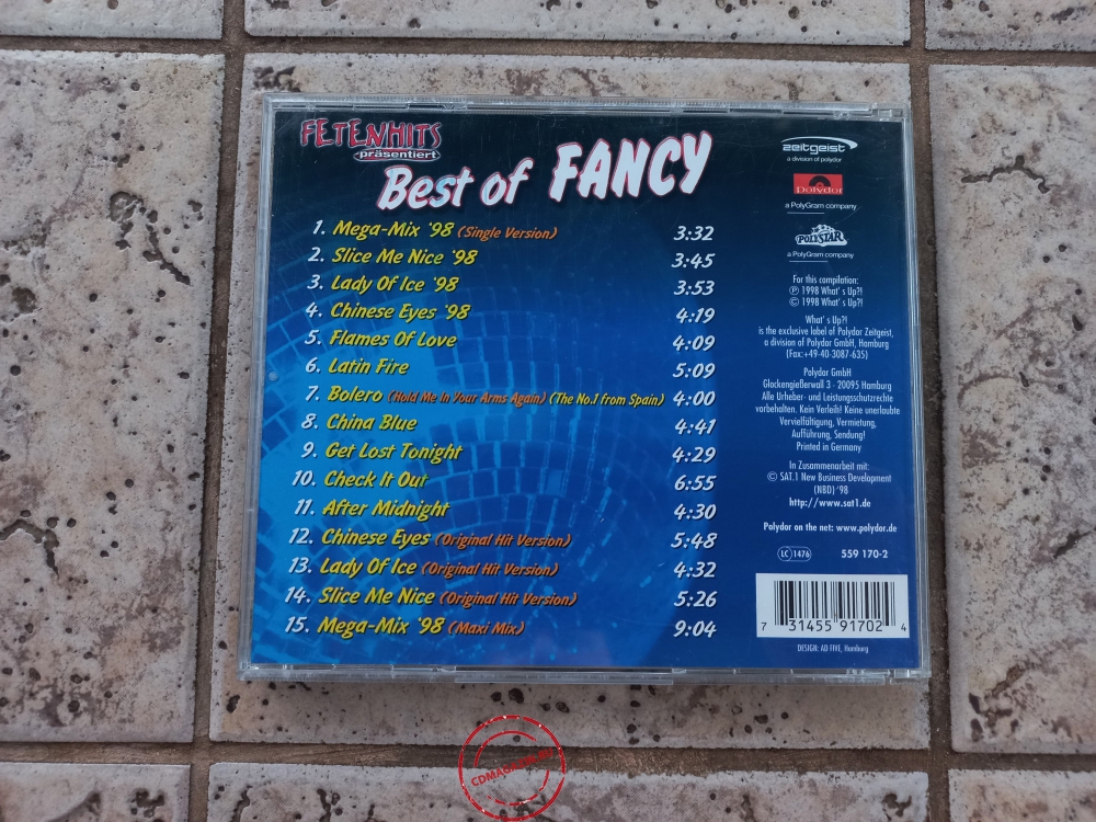 Audio CD: Fancy (1998) Best Of Fancy