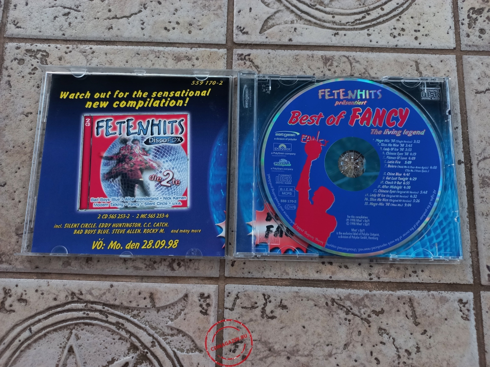 Audio CD: Fancy (1998) Best Of Fancy