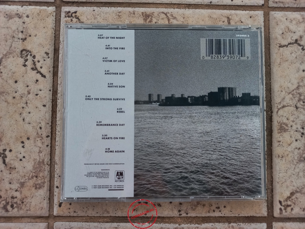 Audio CD: Bryan Adams (1987) Into The Fire Audio CD: Bryan Adams (1987) Into The Fire