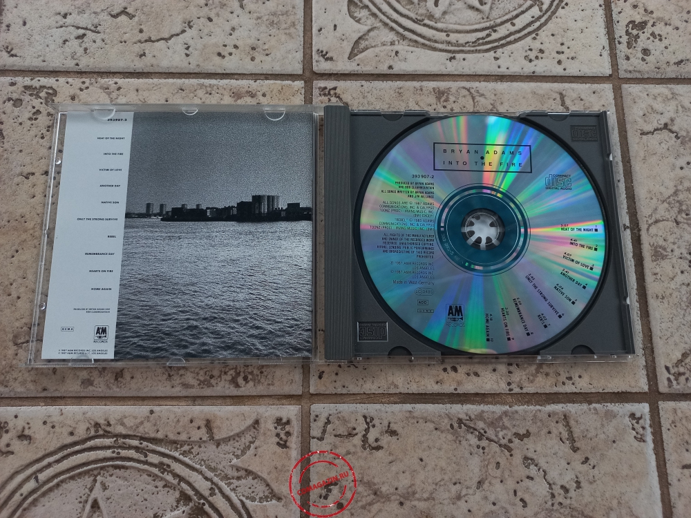 Audio CD: Bryan Adams (1987) Into The Fire Audio CD: Bryan Adams (1987) Into The Fire