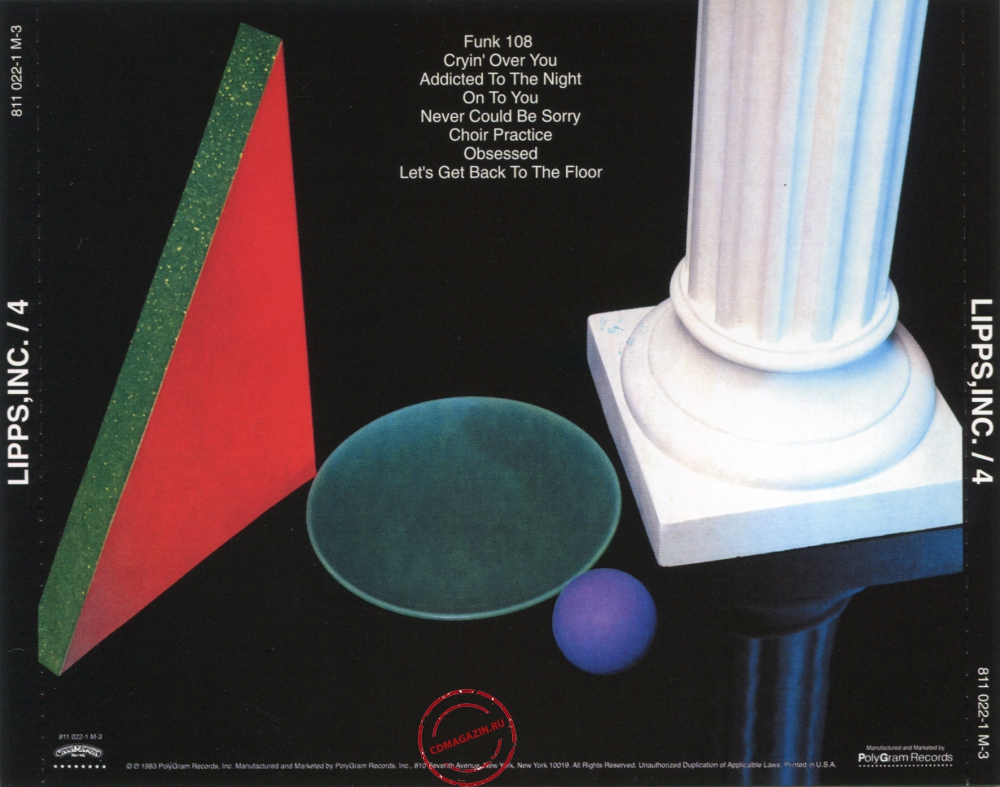 Audio CD: Lipps Inc. (1983) 4 Audio CD: Lipps Inc. (1983) 4