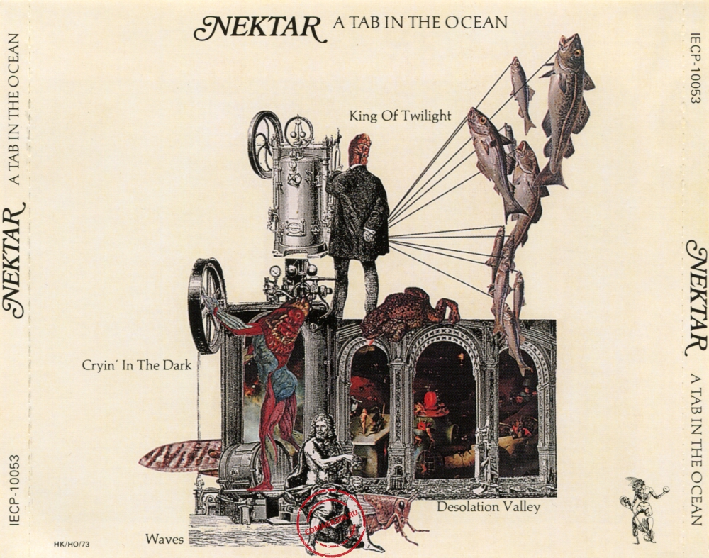 Audio CD: Nektar (1972) A Tab In The Ocean Audio CD: Nektar (1972) A Tab In The Ocean