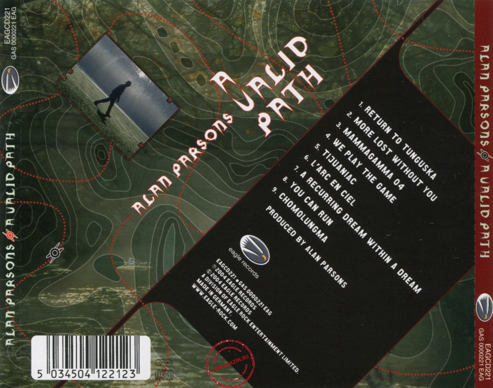 Audio CD: Alan Parsons (2004) A Valid Path