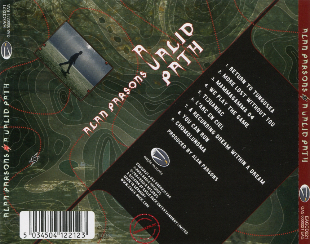 Audio CD: Alan Parsons (2004) A Valid Path Audio CD: Alan Parsons (2004) A Valid Path