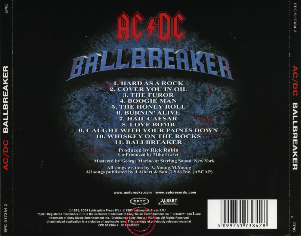 Audio CD: AC/DC (1995) Ballbreaker Audio CD: AC/DC (1995) Ballbreaker