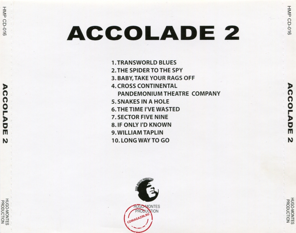 Audio CD: Accolade (2) (1971) Accolade 2 Audio CD: Accolade (2) (1971) Accolade 2