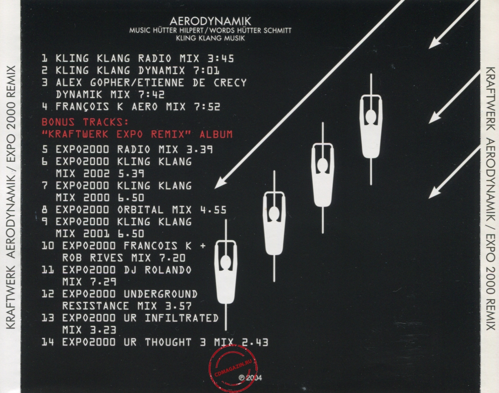 Audio CD: Kraftwerk (2004) Aerodynamik / Expo 2000 Remix