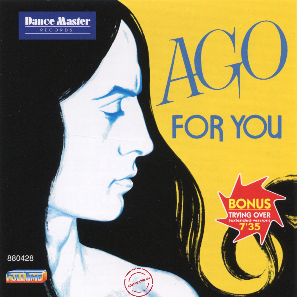 Audio CD: Ago (2) (1982) For You Audio CD: Ago (2) (1982) For You