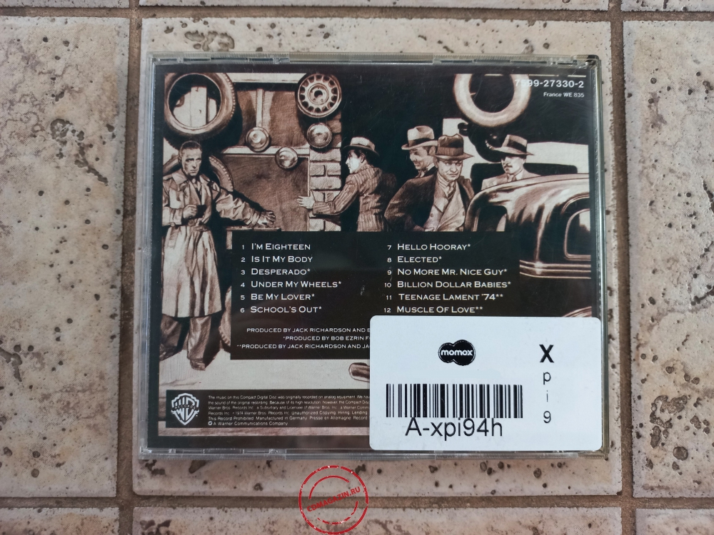 Audio CD: Alice Cooper (1974) Alice Cooper's Greatest Hits