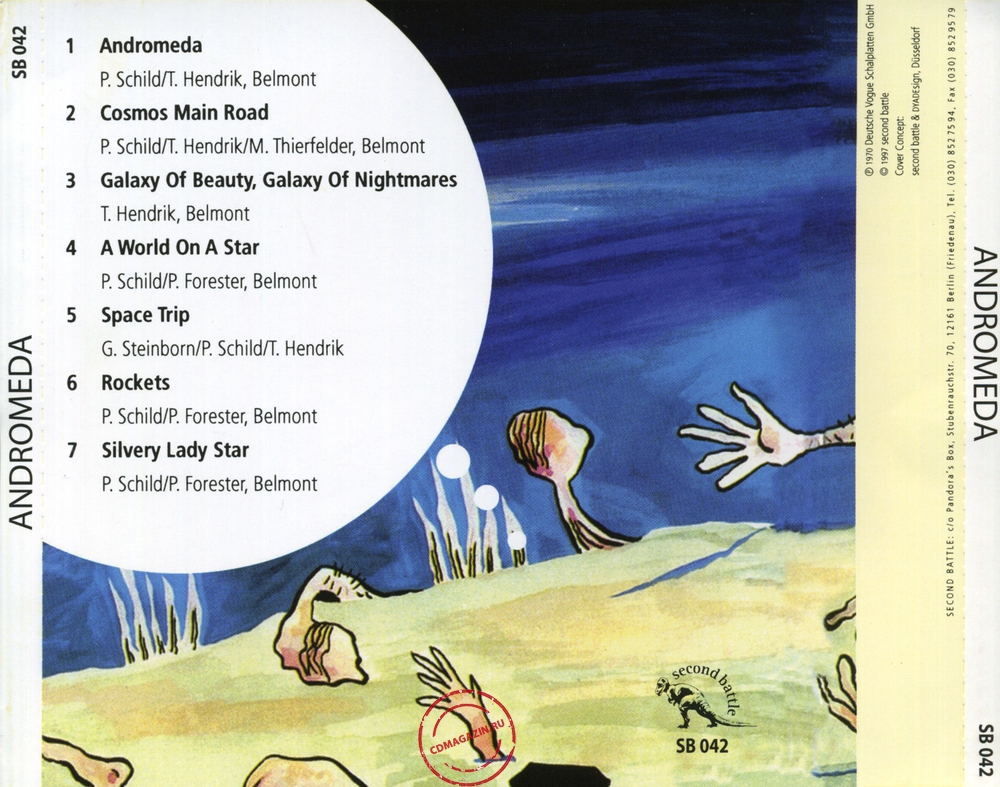 Audio CD: Andromeda (23) (1970) Andromeda