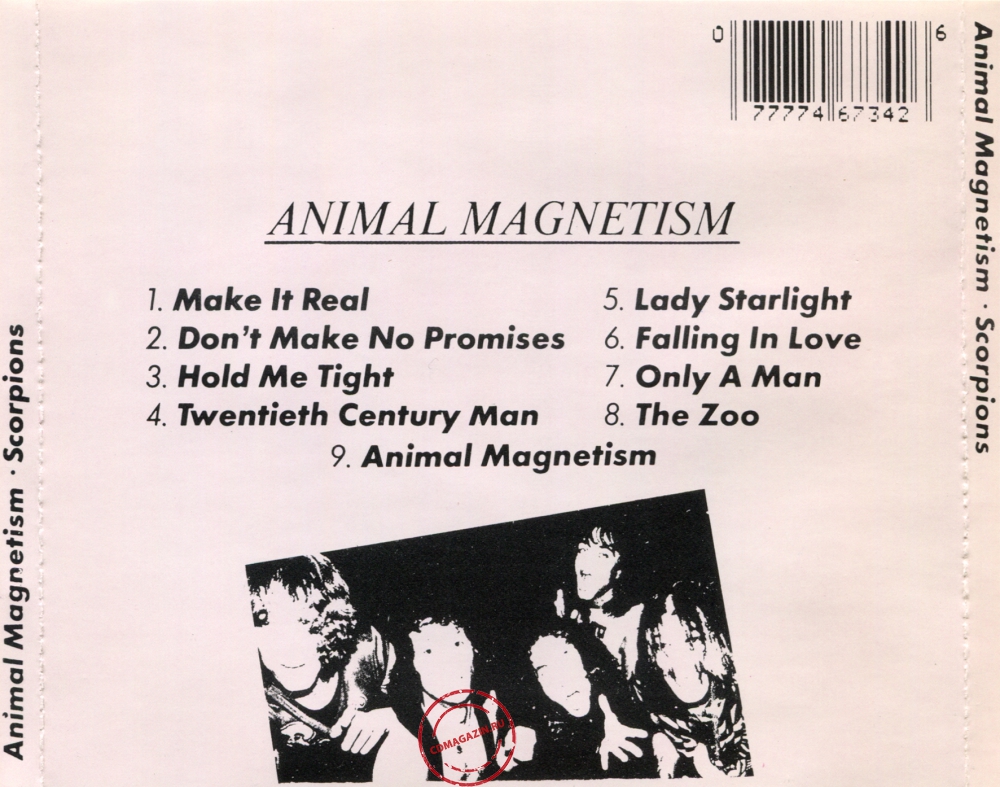 Audio CD: Scorpions (1980) Animal Magnetism Audio CD: Scorpions (1980) Animal Magnetism