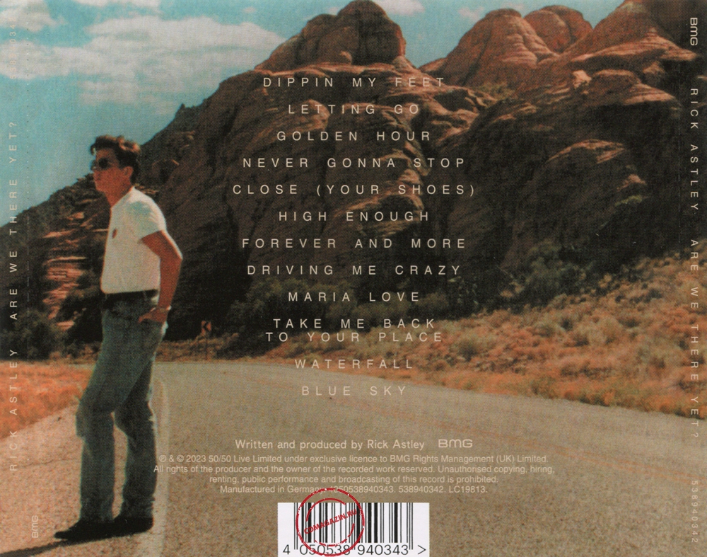 Audio CD: Rick Astley (2023) Are We There Yet? Audio CD: Rick Astley (2023) Are We There Yet?