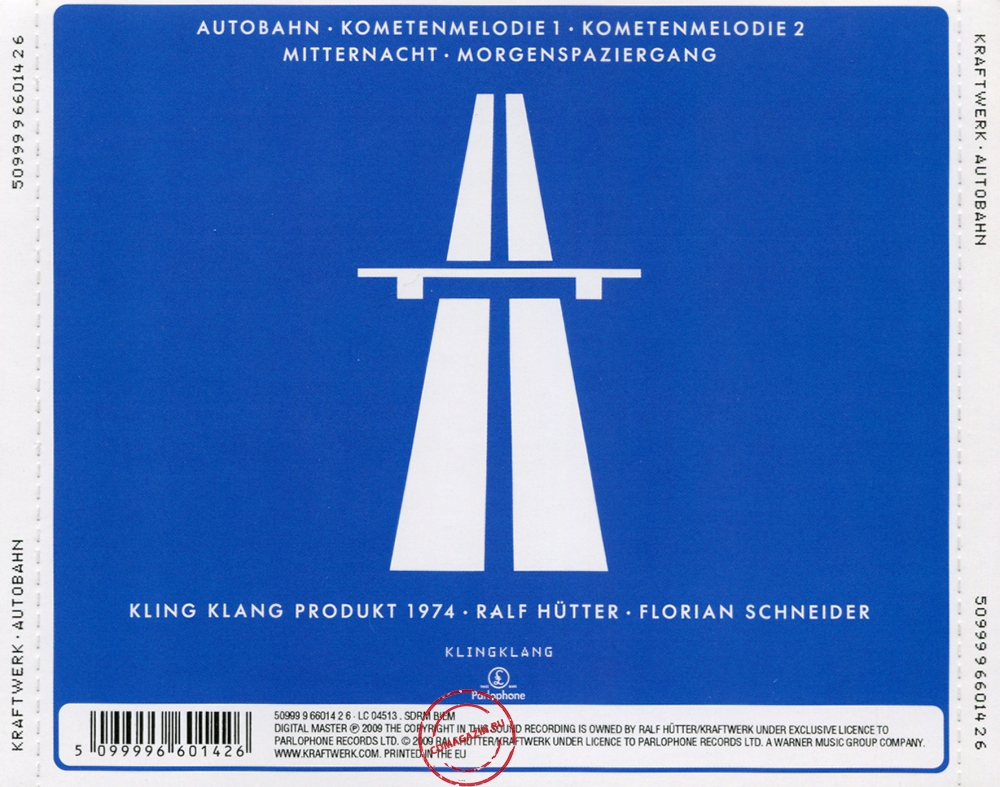 Audio CD: Kraftwerk (1974) Autobahn