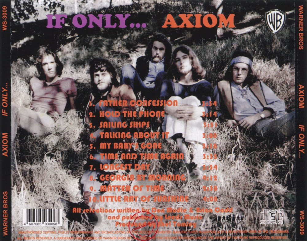 Audio CD: Axiom (14) (1971) If Only... Audio CD: Axiom (14) (1971) If Only...