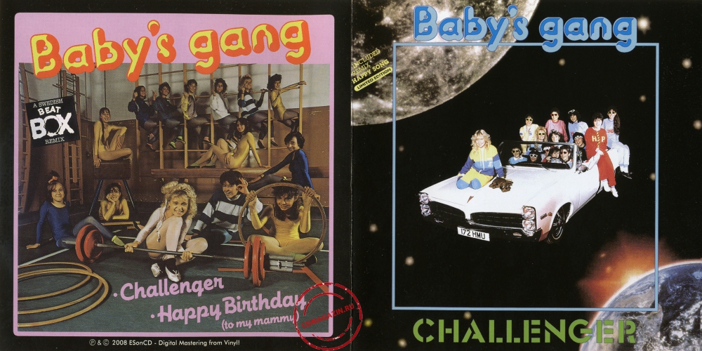 Audio CD: Baby's Gang (1985) Challenger Audio CD: Baby's Gang (1985) Challenger