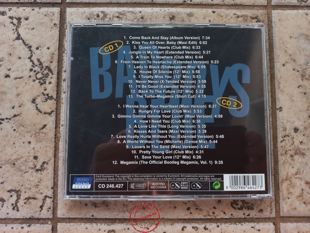 Audio CD: Bad Boys Blue (2005) Greatest Hits Audio CD: Bad Boys Blue (2005) Greatest Hits