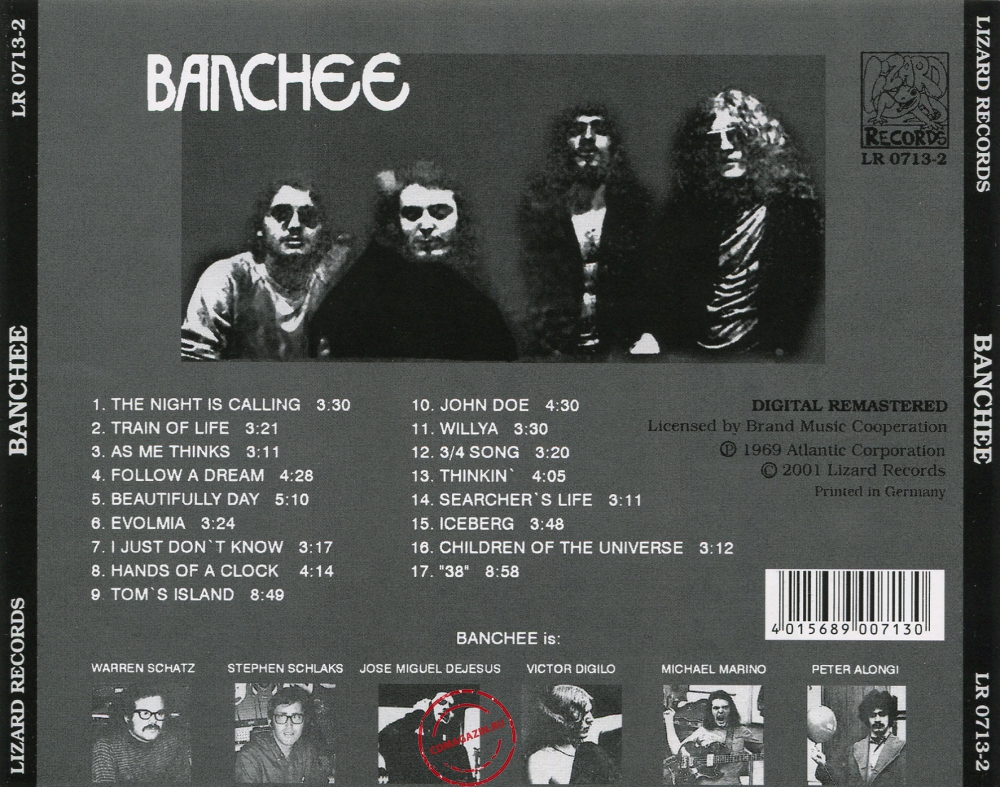Audio CD: Banchee (1969) Banchee + Thinkin'