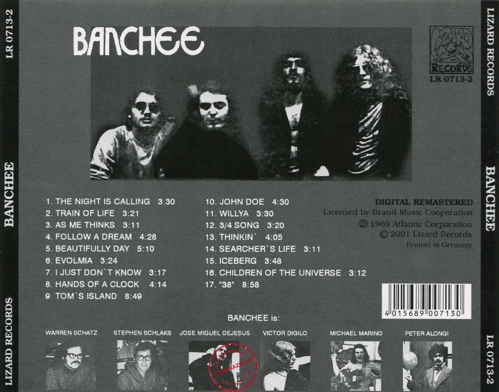 Audio CD: Banchee (1969) Banchee + Thinkin' Audio CD: Banchee (1969) Banchee + Thinkin'