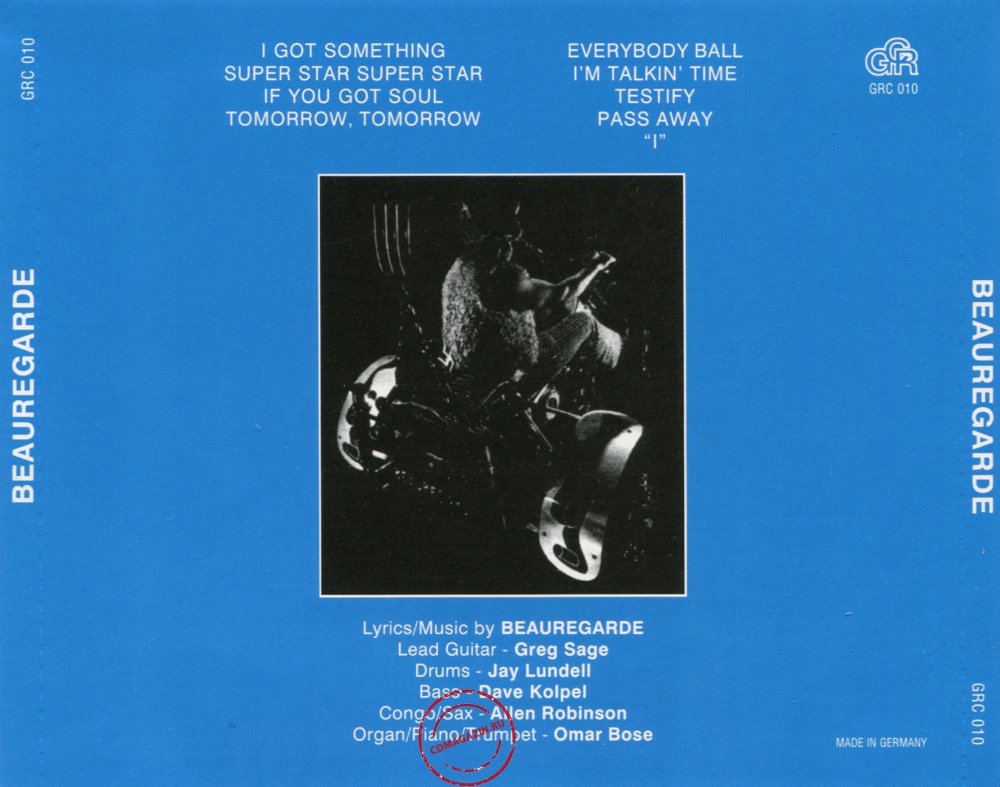 Audio CD: Beauregarde (1971) Beauregarde Audio CD: Beauregarde (1971) Beauregarde
