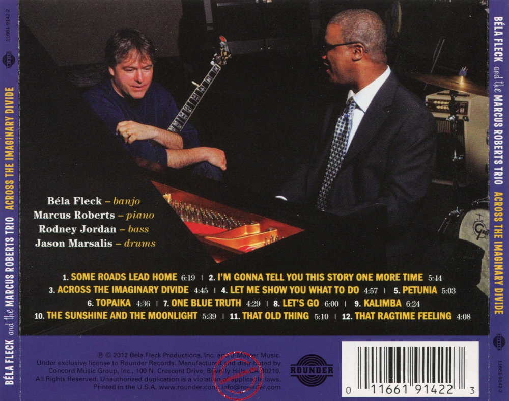 Audio CD: Bela Fleck (2012) Across The Imaginary Divide Audio CD: Bela Fleck (2012) Across The Imaginary Divide