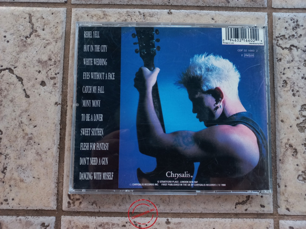 Audio CD: Billy Idol (1988) Idol Songs