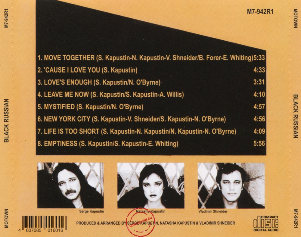 Audio CD: Black Russian (5) (1980) Black Russian Audio CD: Black Russian (5) (1980) Black Russian