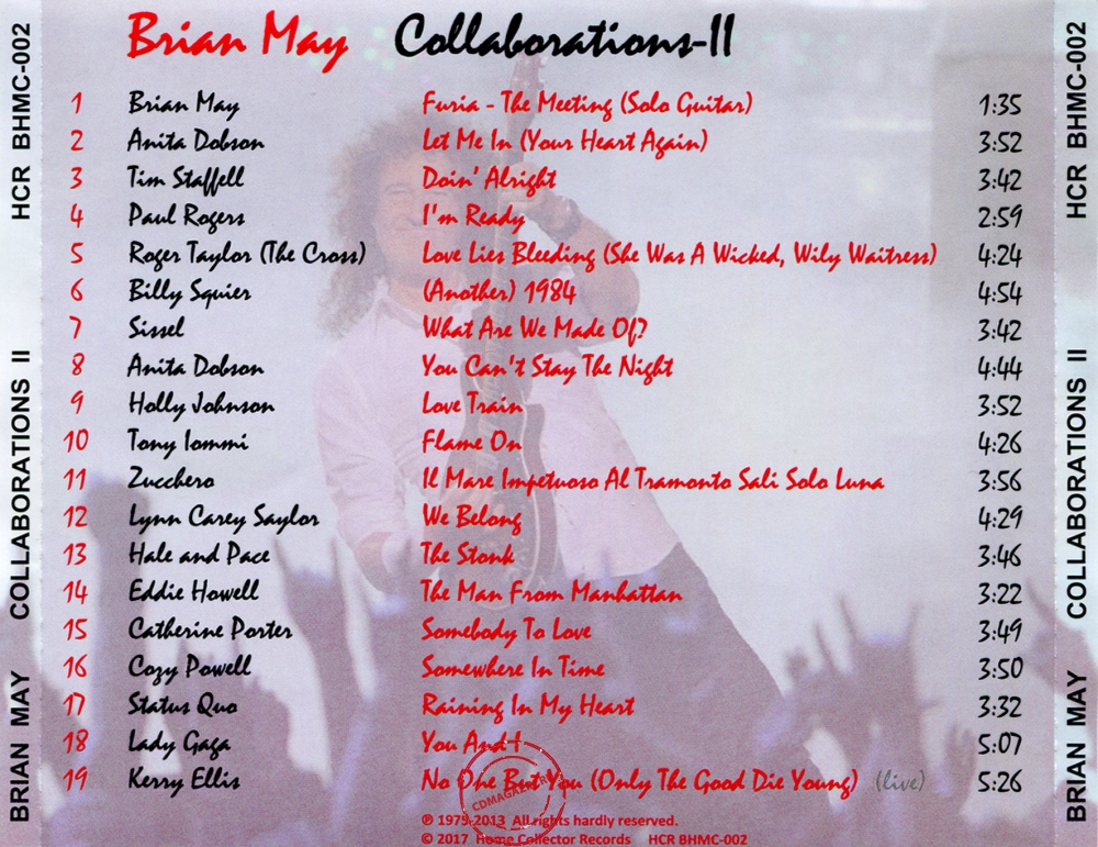 Audio CD: Brian May (2017) Collaborations II
