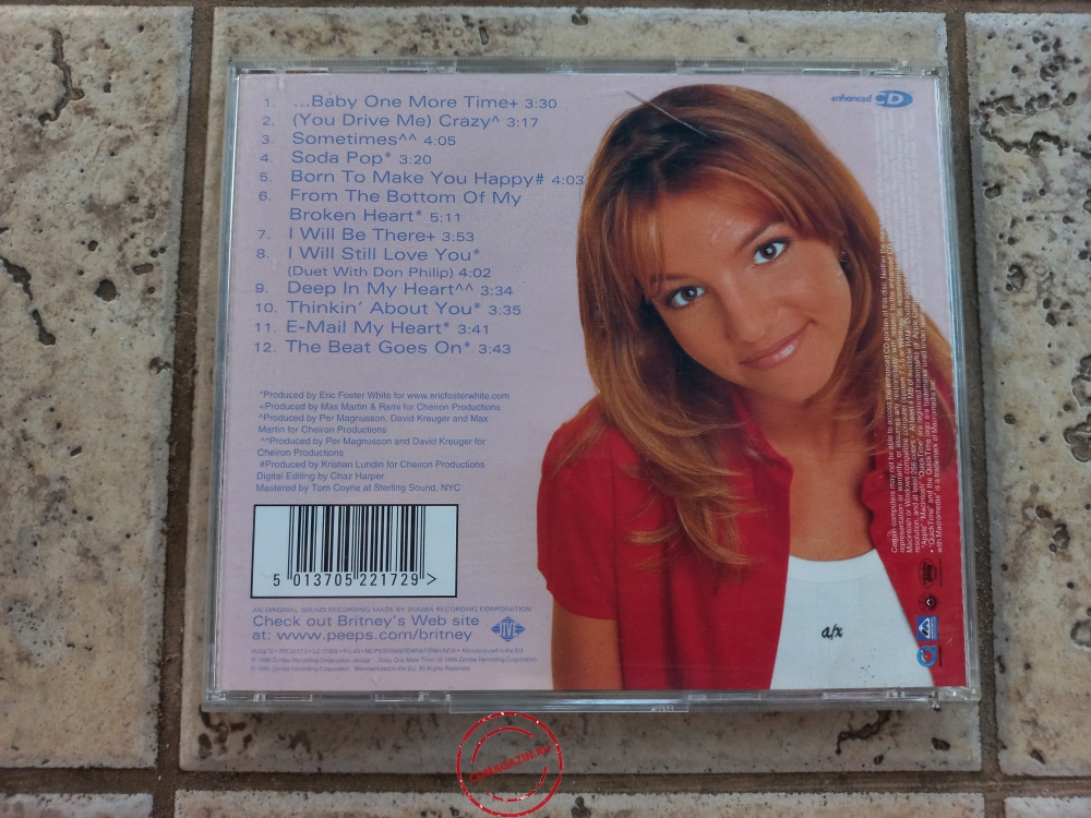Audio CD: Britney Spears (1999) …Baby One More Time
