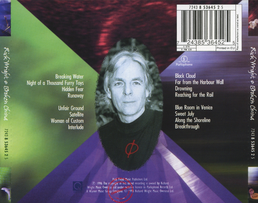 Audio CD: Richard Wright (1996) Broken China