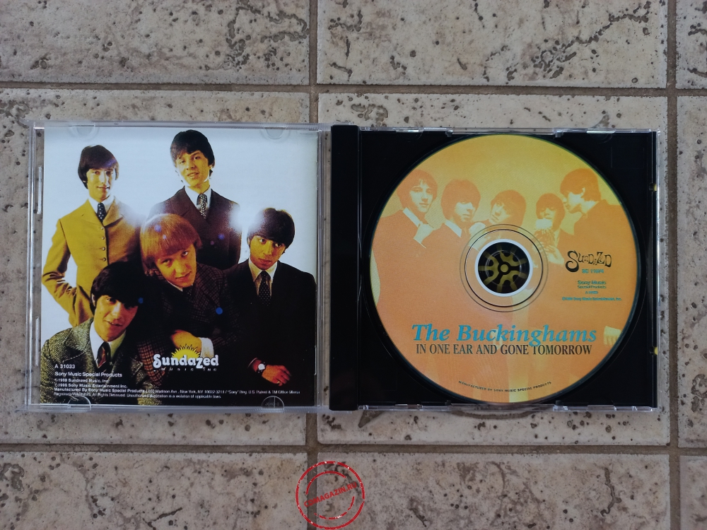 Audio CD: Buckinghams (1968) In One Ear And Gone Tomorrow Audio CD: Buckinghams (1968) In One Ear And Gone Tomorrow
