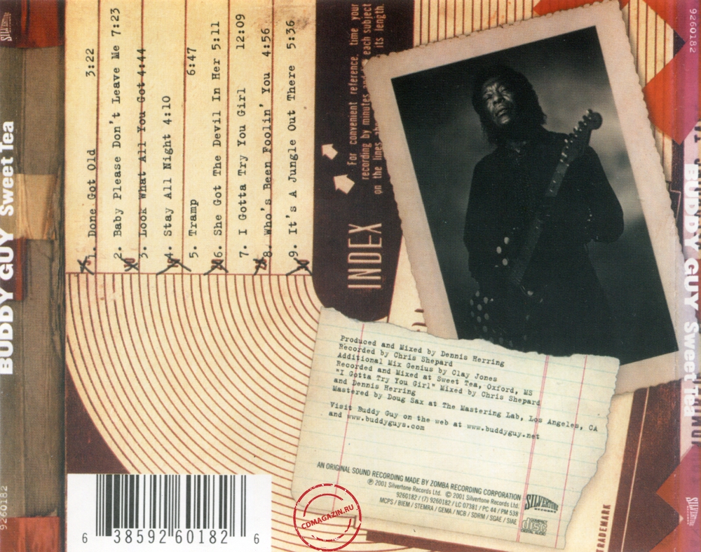 Audio CD: Buddy Guy (2001) Sweet Tea Audio CD: Buddy Guy (2001) Sweet Tea