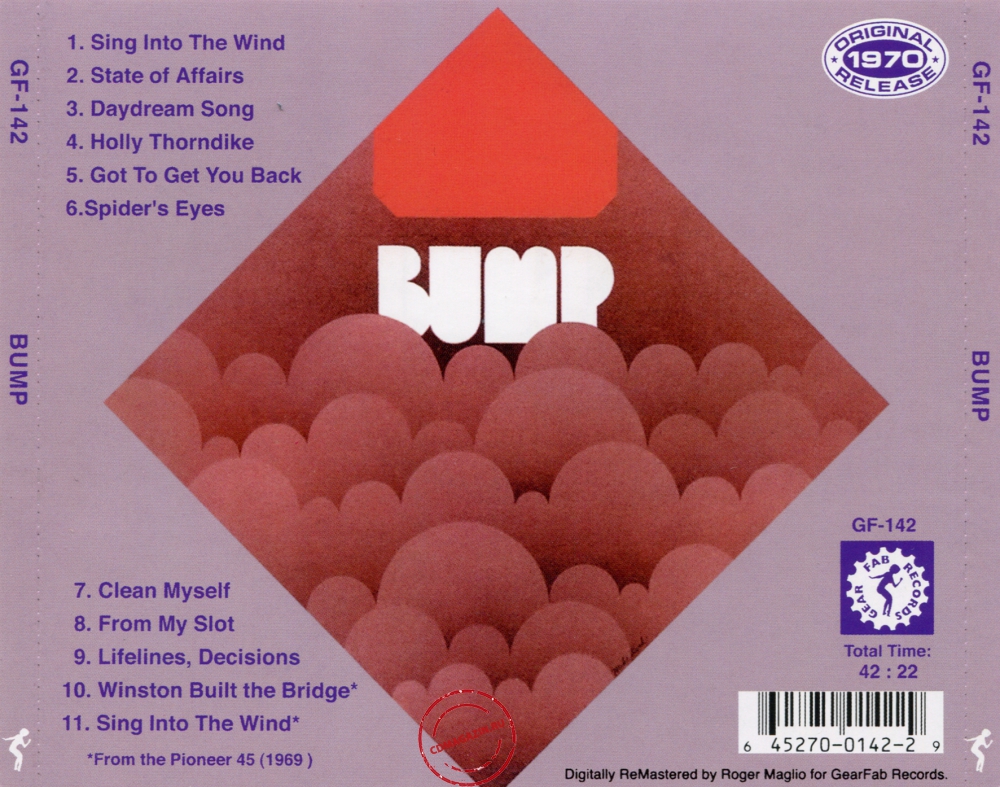 Audio CD: Bump (4) (1970) Bump