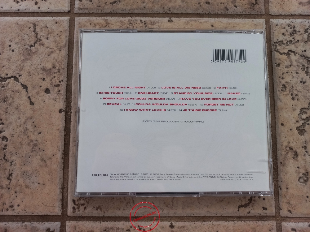 Audio CD: Celine Dion (2003) One Heart