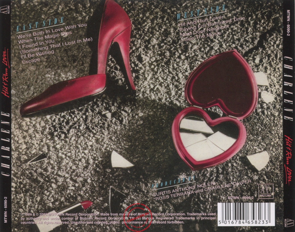 Audio CD: Charlene (1984) Hit & Run Lover