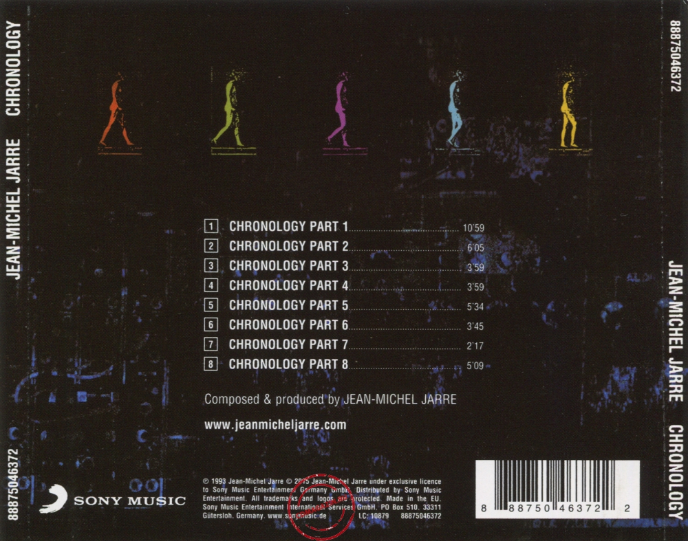 Audio CD: Jean-Michel Jarre (1993) Chronology