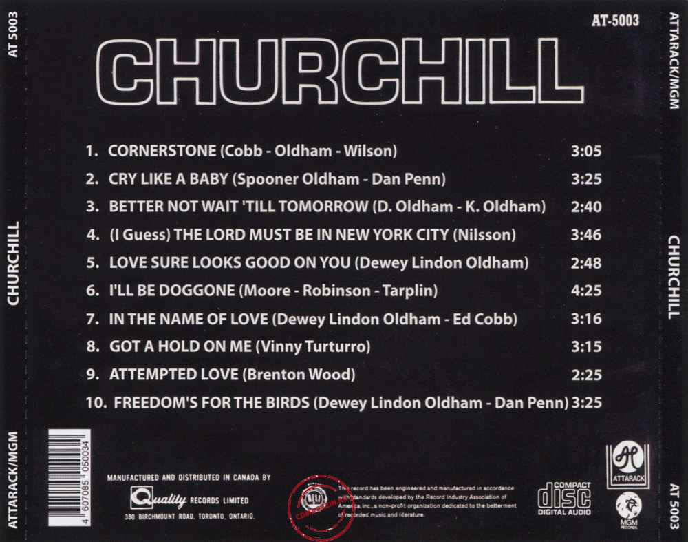 Audio CD: Churchill (4) (1970) Churchill Audio CD: Churchill (4) (1970) Churchill