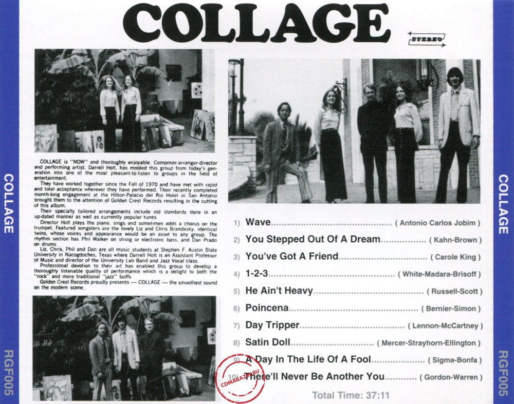 Audio CD: Collage (20) (1971) Collage