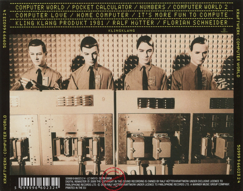 Audio CD: Kraftwerk (1981) Computer World