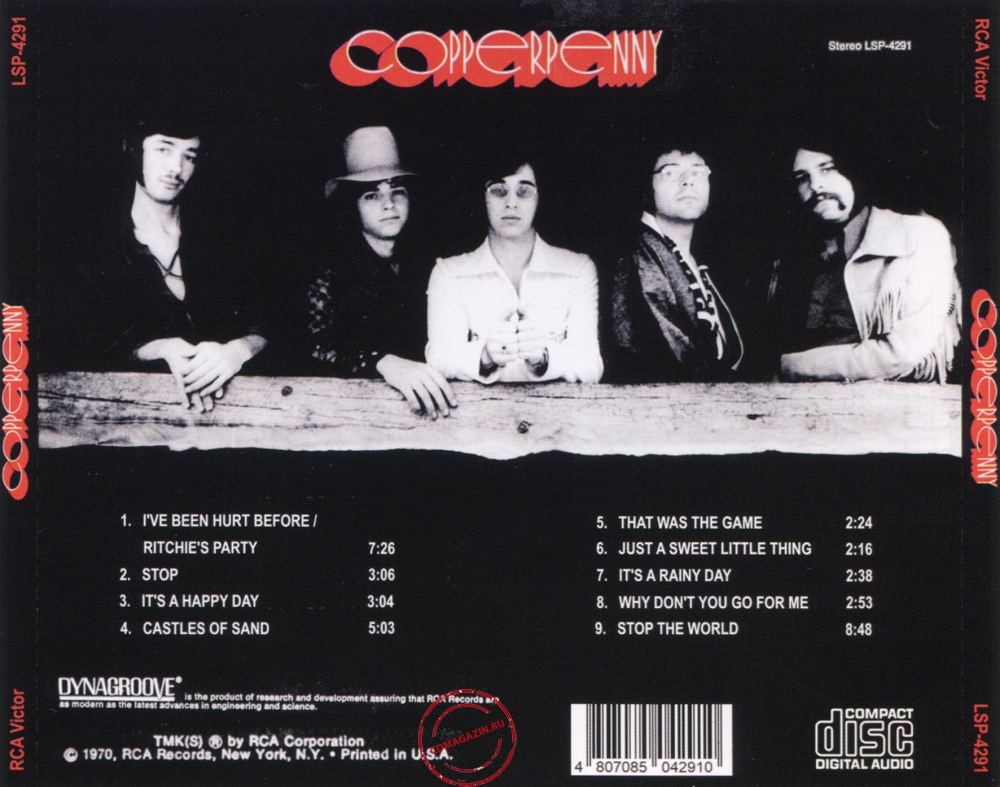 Audio CD: Copperpenny (1970) Copperpenny Audio CD: Copperpenny (1970) Copperpenny