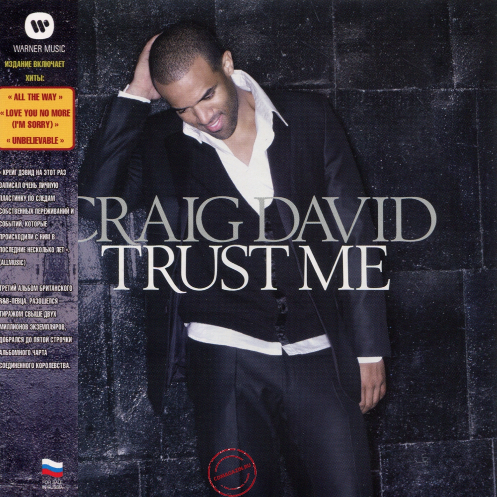 Audio CD: Craig David (2007) Trust Me Audio CD: Craig David (2007) Trust Me