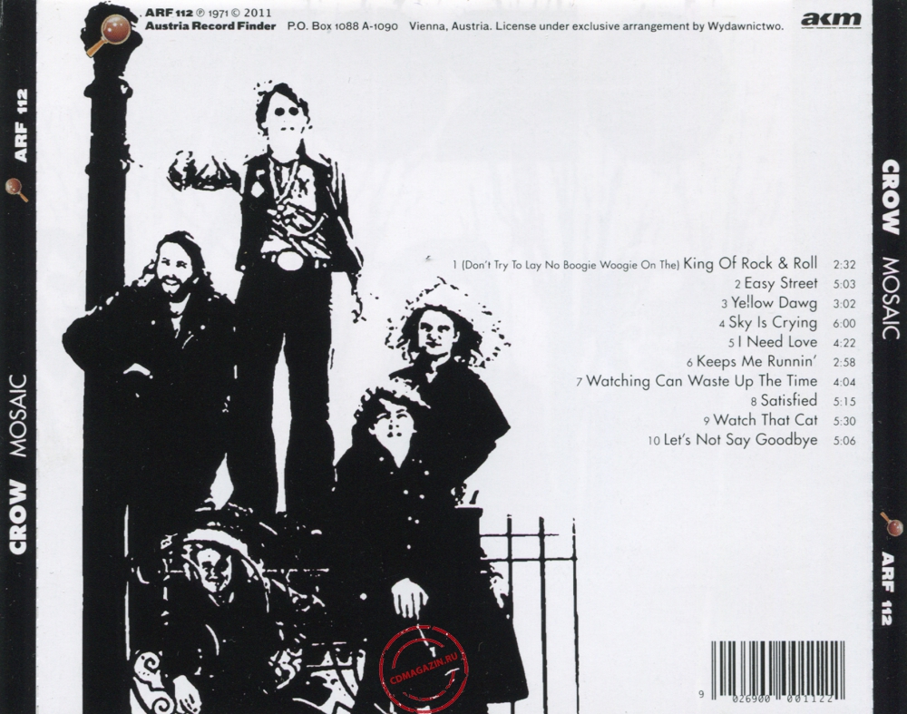 Audio CD: Crow (4) (1971) Mosaic Audio CD: Crow (4) (1971) Mosaic
