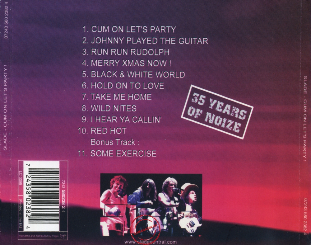 Audio CD: Slade (1994) Cum On Let's Party!