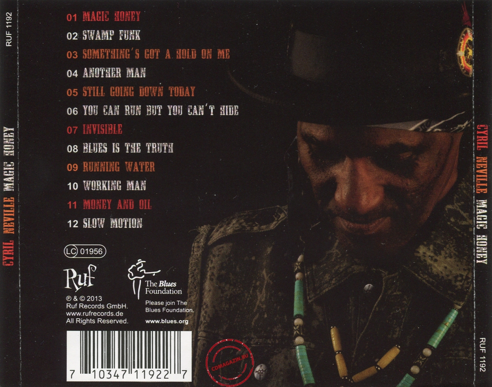 Audio CD: Cyril Neville (2013) Magic Honey