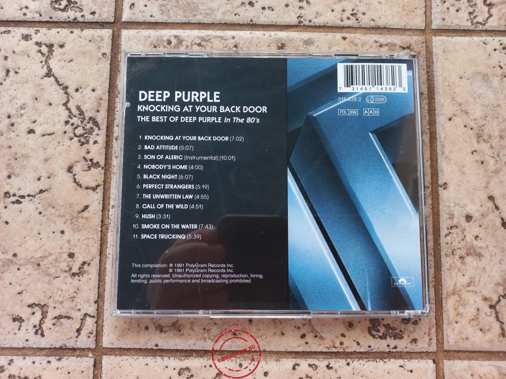 Audio CD: Deep Purple (1991) Knocking At Your Back Door (The Best Of)